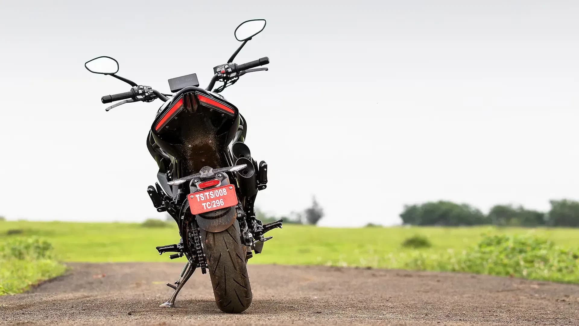 Zontes 350R Rear View