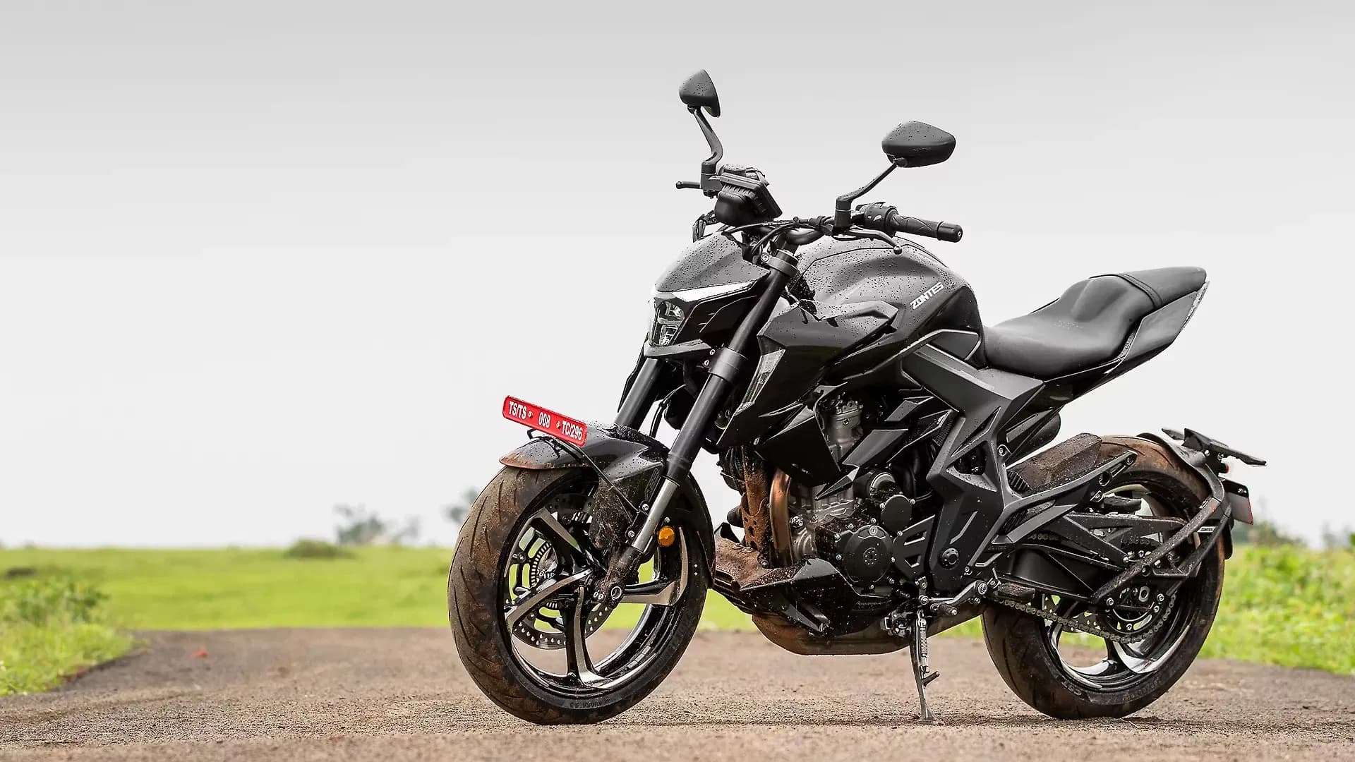 Zontes 350R Left Front Three Quarter