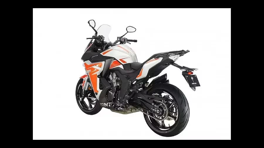 Zontes 350X Left Rear Three Quarter