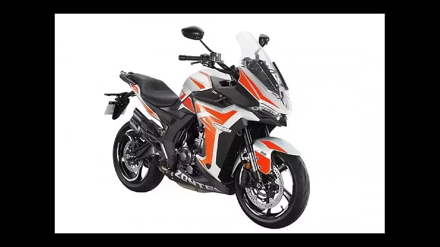 Zontes 350X Right Front Three Quarter