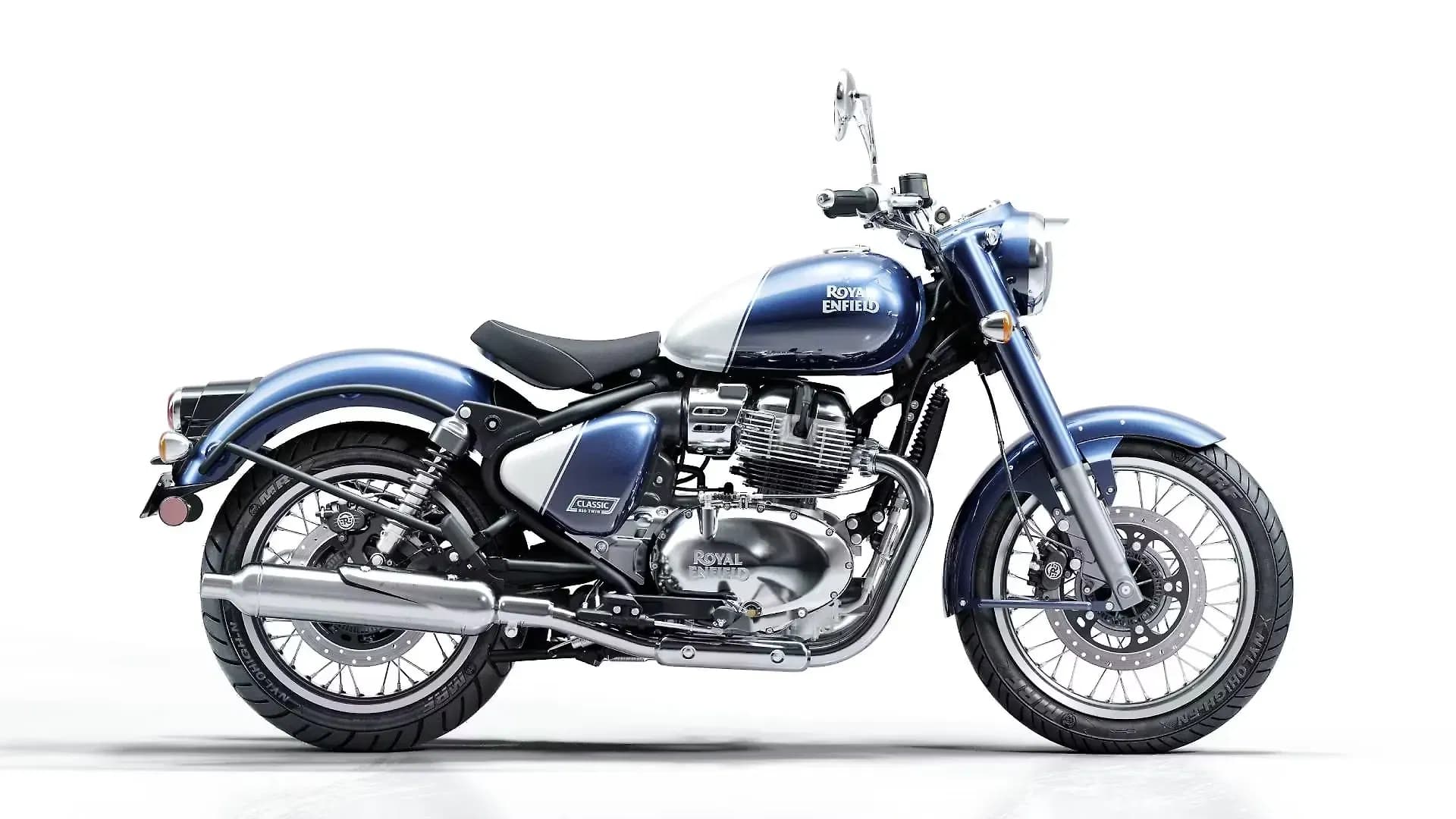 Royal Enfield Classic 650 in Bruntingthorpe Blue