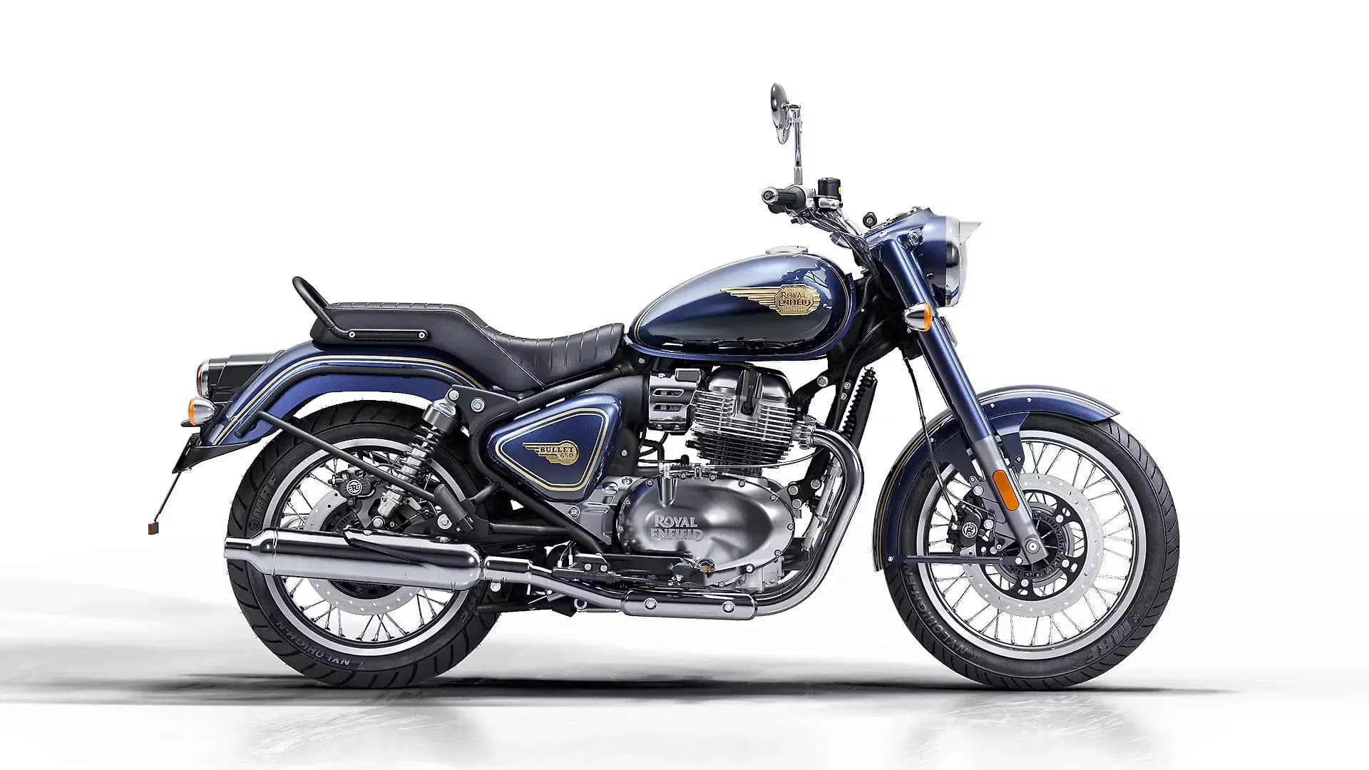 Royal Enfield Bullet 650 in Battleship Blue