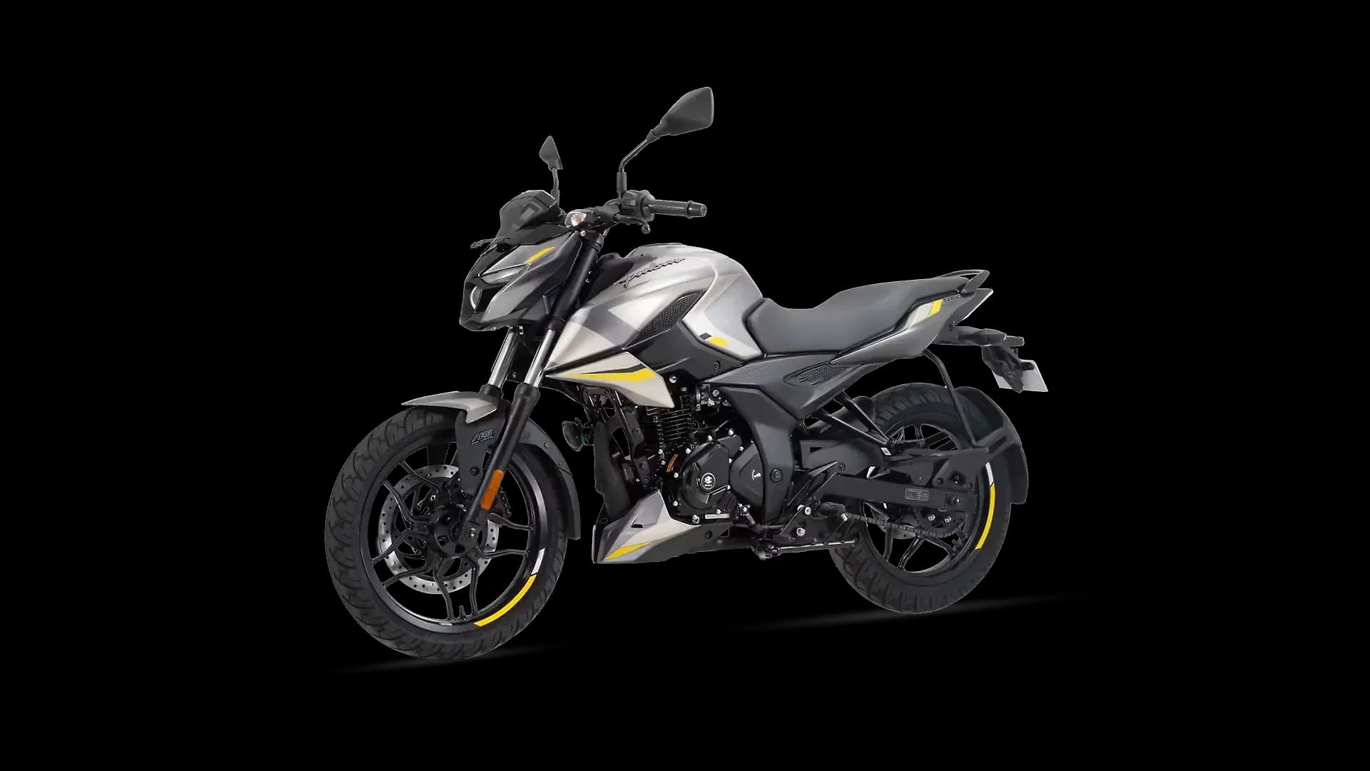 Bajaj Pulsar N160 in Harbor Grey & Silver