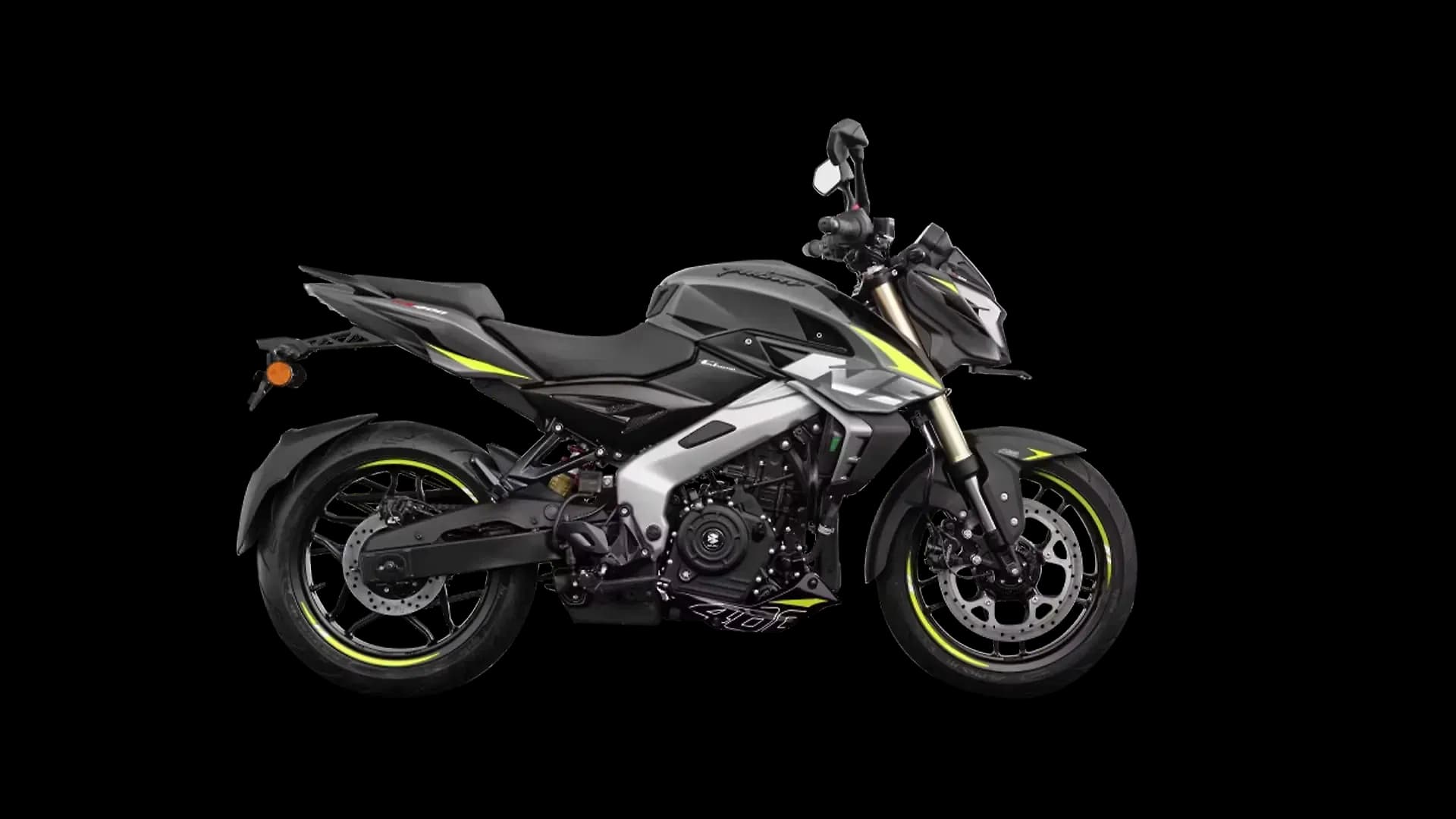 Bajaj Pulsar NS400Z in Pewter Grey