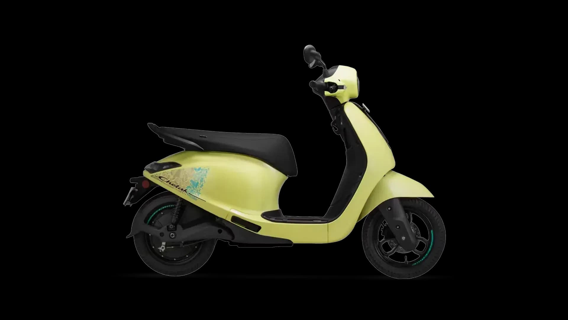 Bajaj Chetak C25 in Misty Yellow