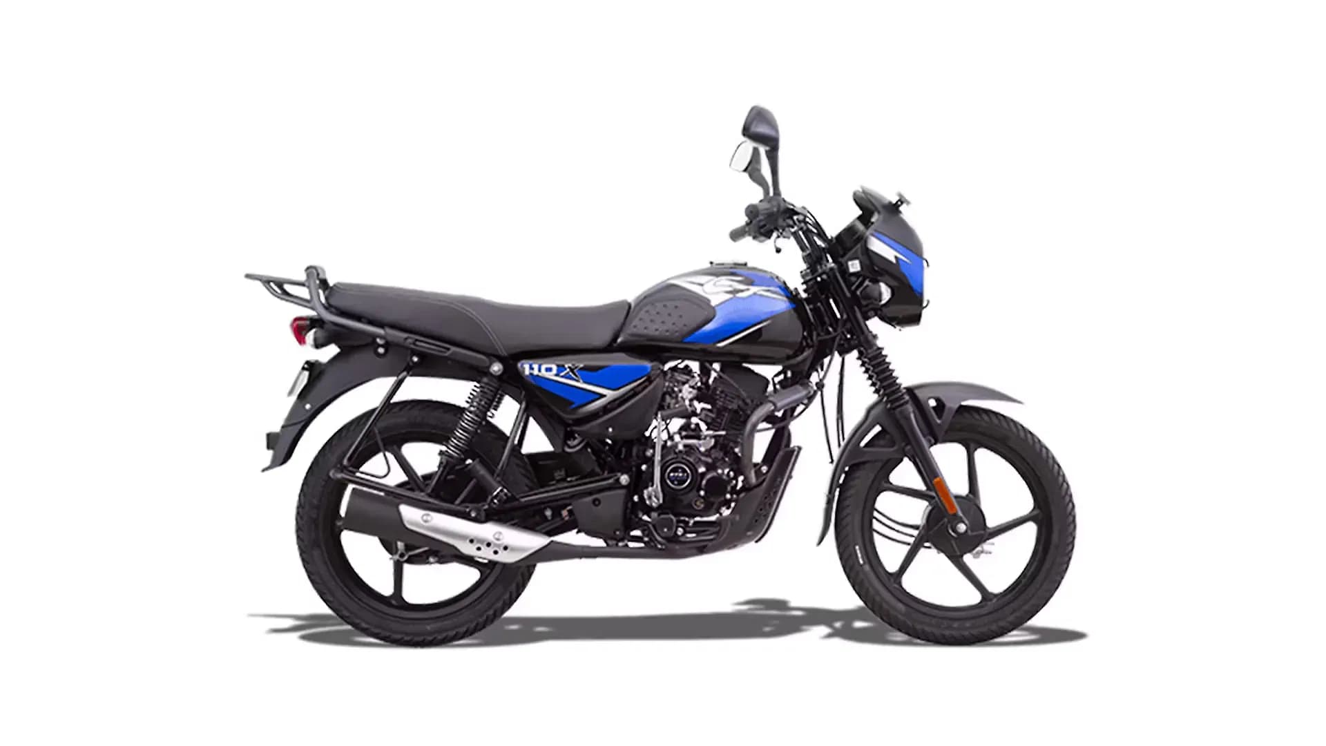 Bajaj CT 110 in Ebony Black - Blue