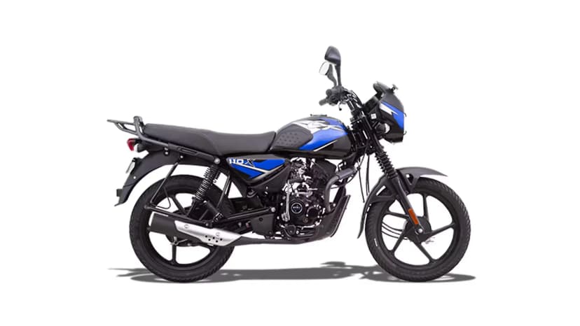 Bajaj CT 110 in Ebony Black - Blue