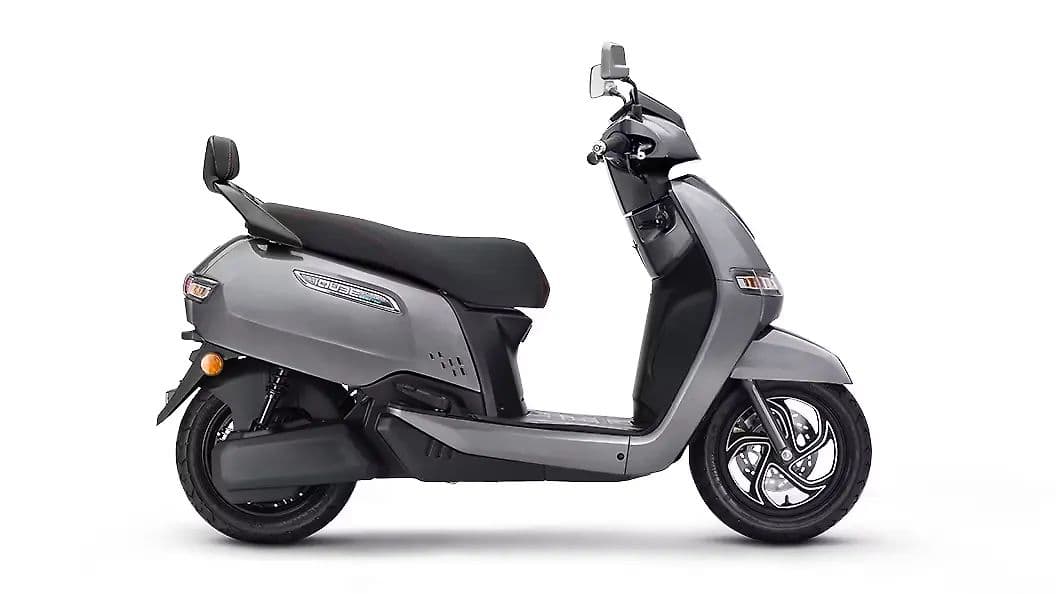 TVS iQube Right Side View