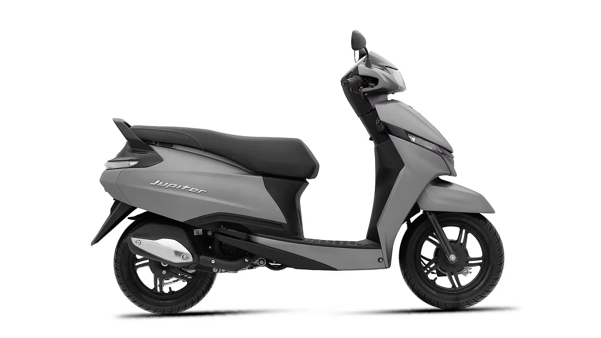 TVS Jupiter in Titanium Grey Matte