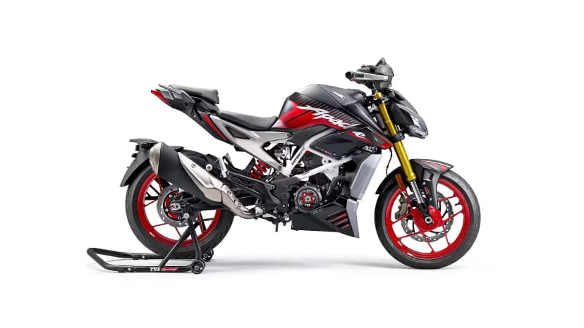 TVS Apache RTR 310 in Arsenal Black