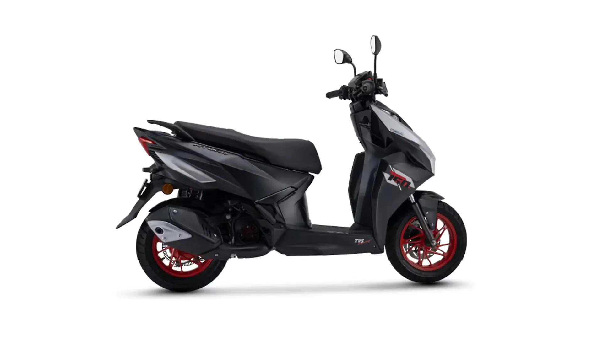 TVS Ntorq 150 in Stealth Silver