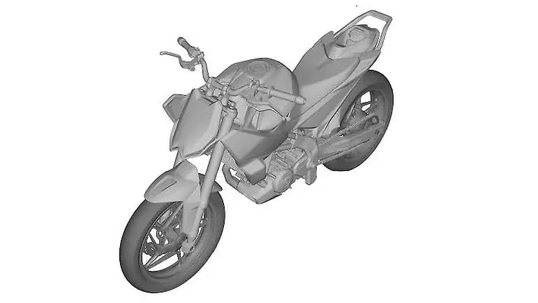 TVS RTS X Left Front Three Quarter