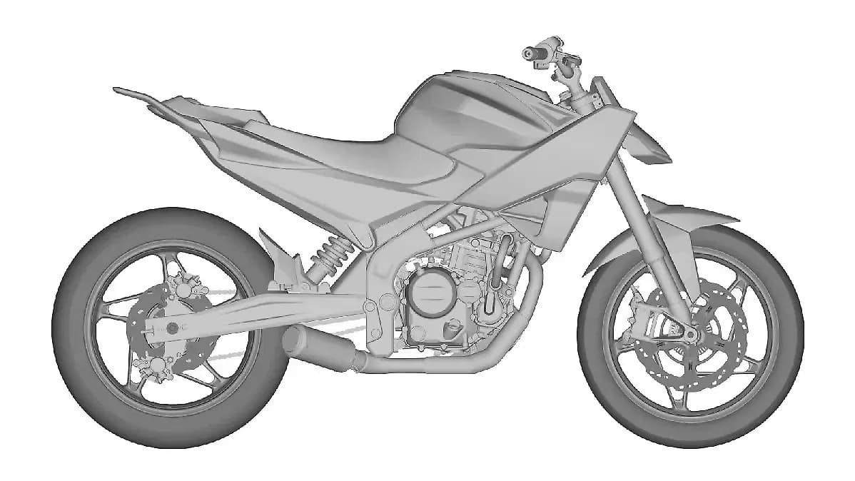 TVS RTS X Right Side View