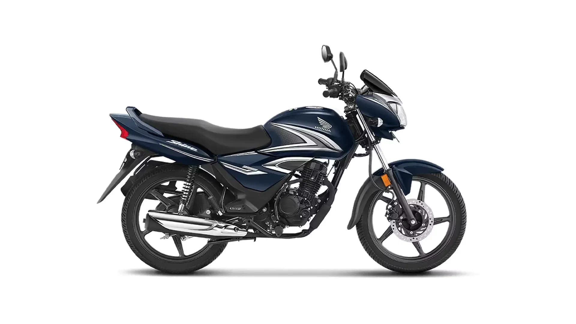 Honda Shine in Pearl Siren Blue