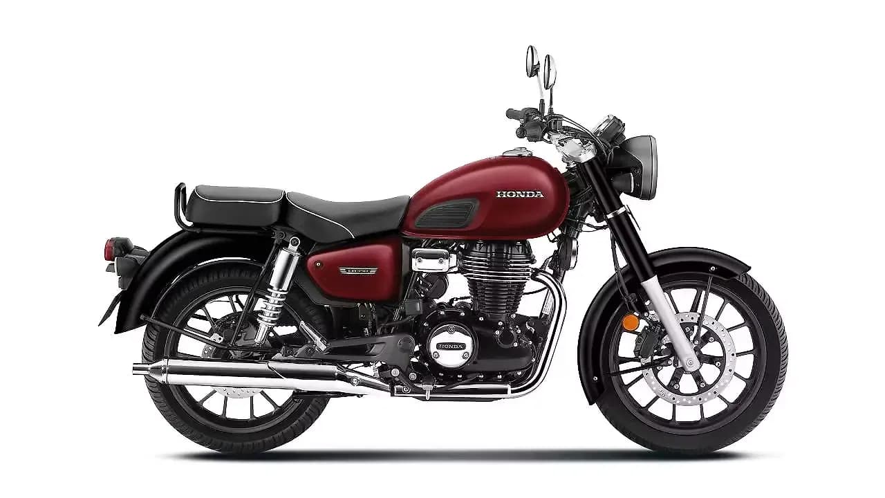 Honda CB350 in Rebel Red Metallic - Dlx