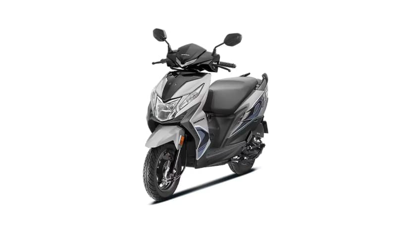 Honda Dio in Pearl Igneous Black + Pearl Deep Ground Gray