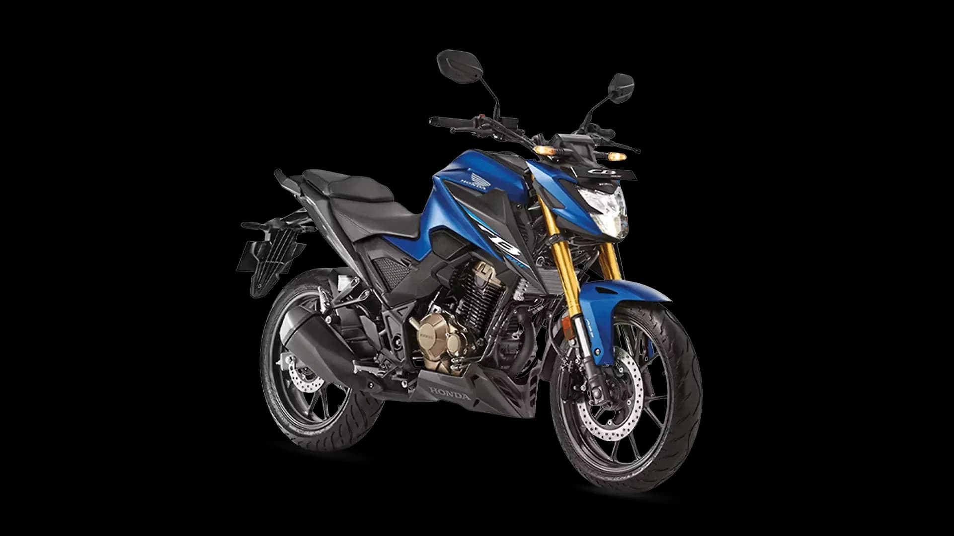 Honda CB300F Flex-Fuel in Mat Marvel Blue Metallic