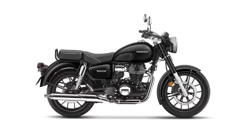 Honda CB350C in DLX Pearl Igneous Black