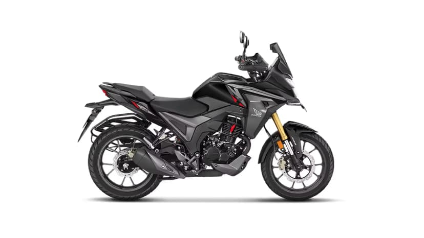 Honda NX200 in Pearl Igneous Black