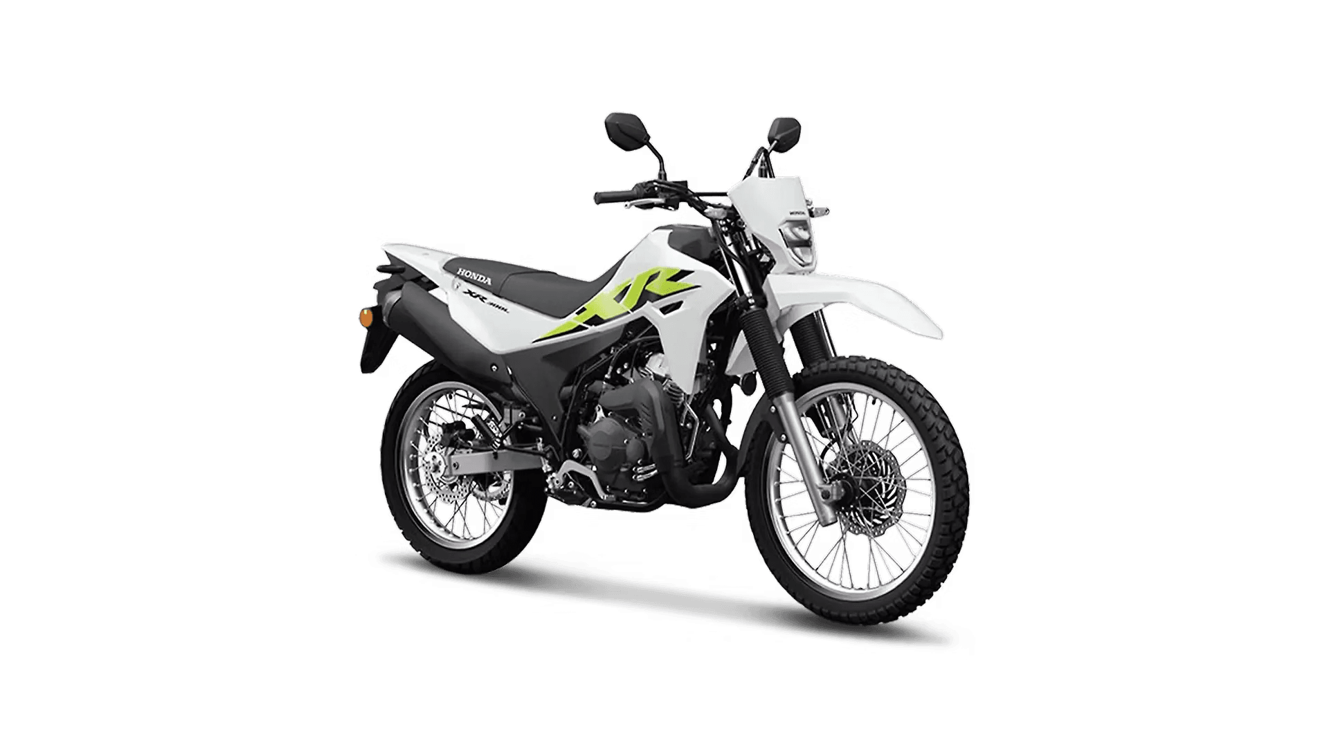 Honda XR300L in Shasta White