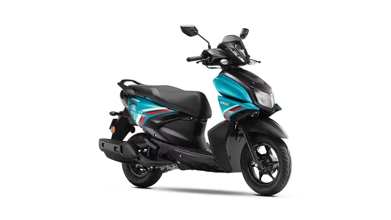 Yamaha Ray ZR 125 in Cyan Blue-Drum