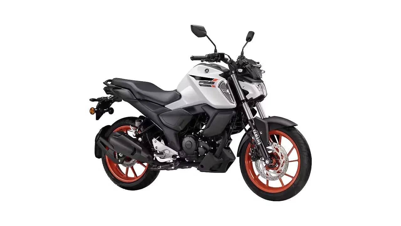 Yamaha FZS FI V4 in Ice Fluo-Vermillion