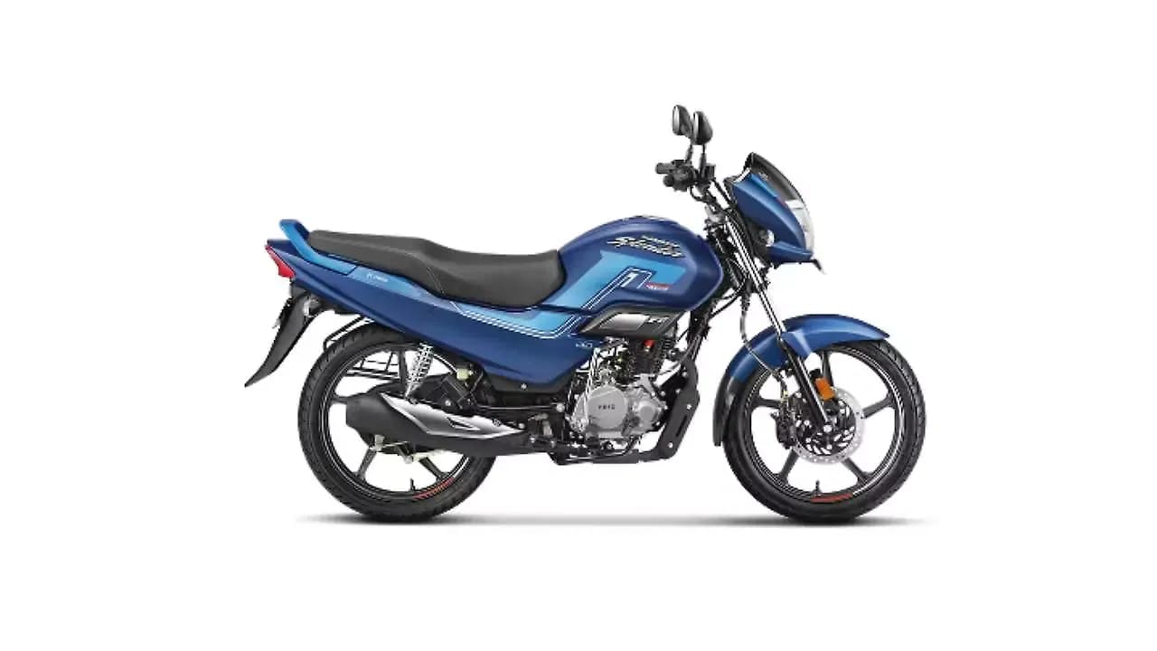 Hero Super Splendor Xtec in Matt Nexus Blue