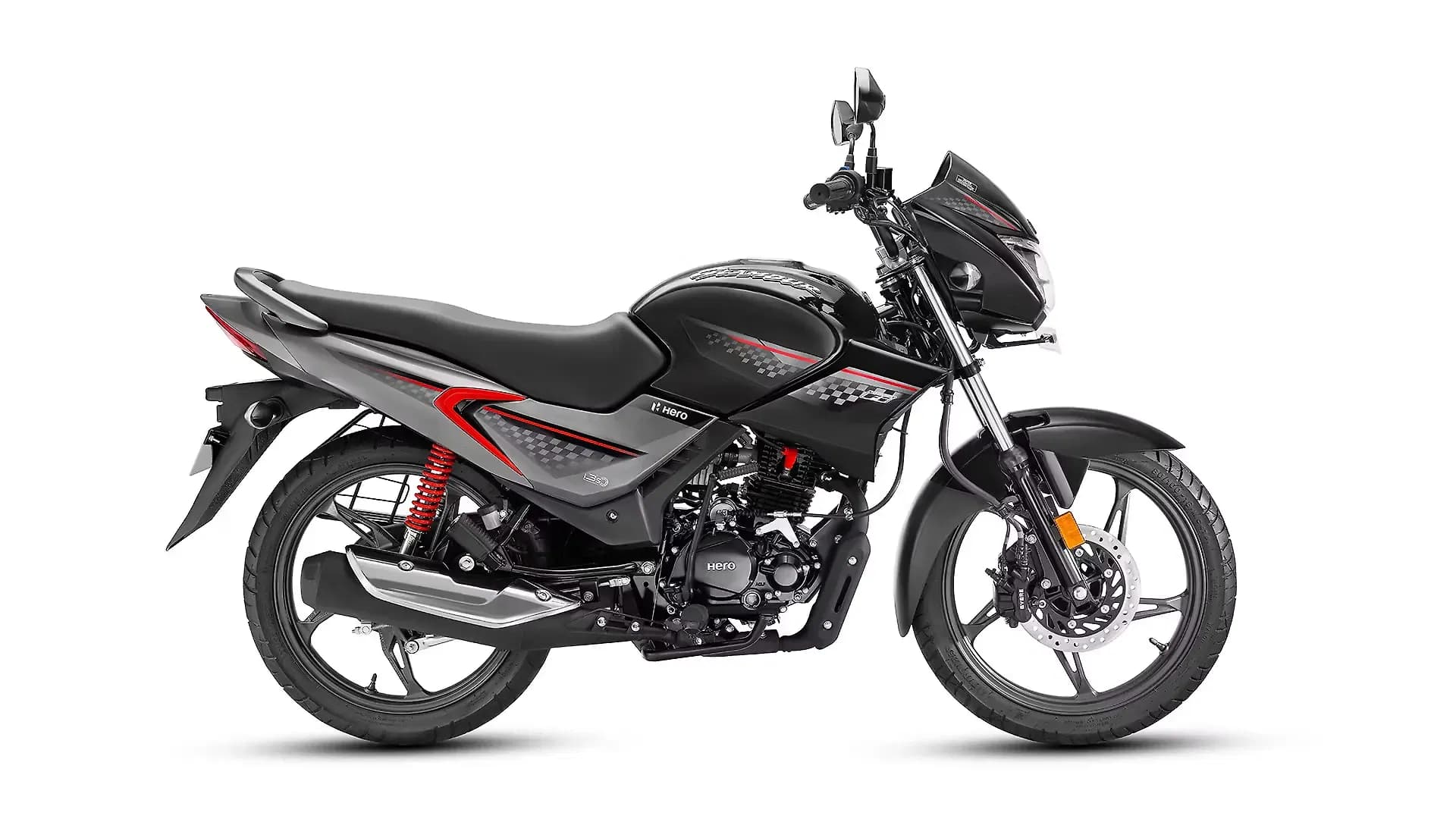 Hero Glamour in Black Metallic Silver