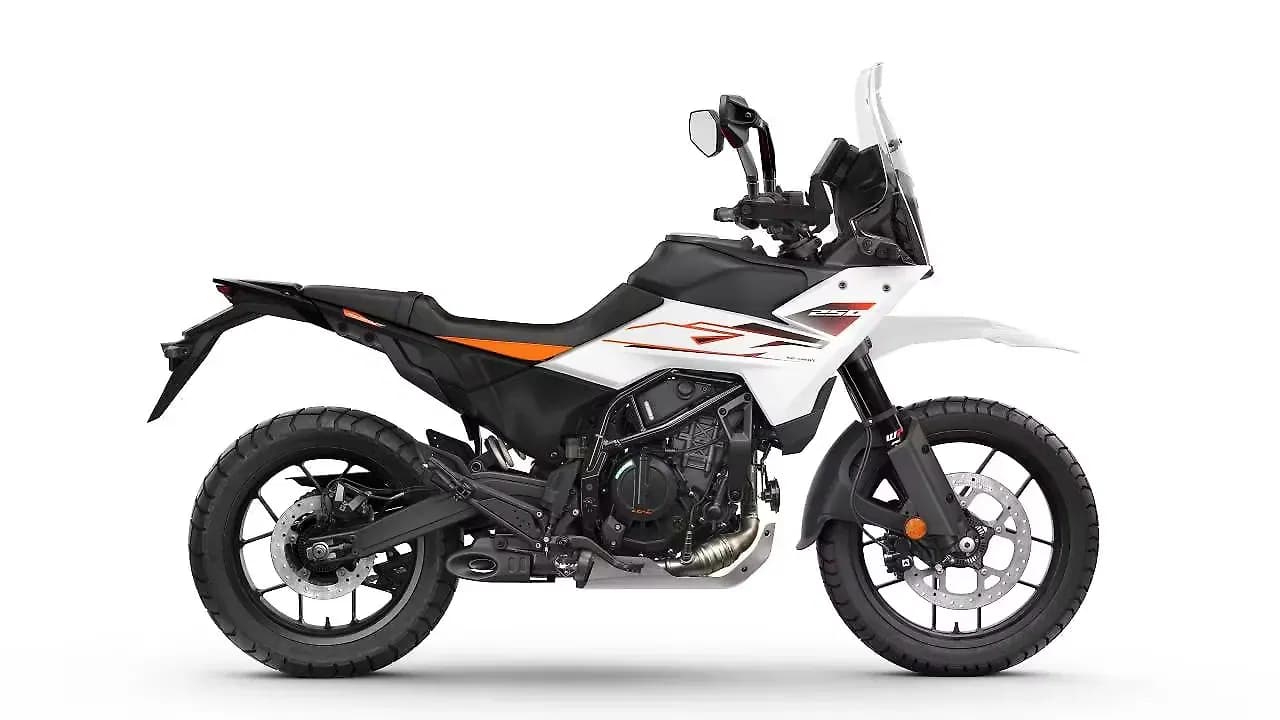 KTM 250 Adventure in Ceramic White