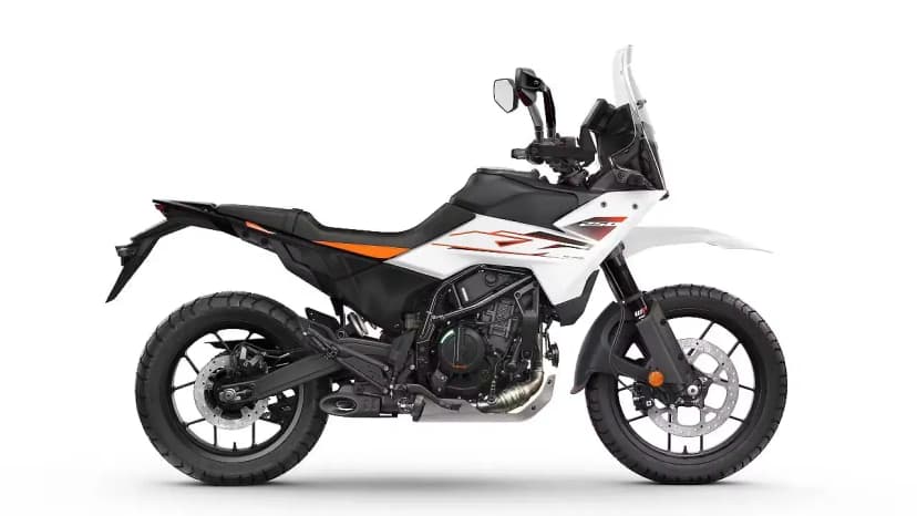 KTM 250 Adventure in Ceramic White