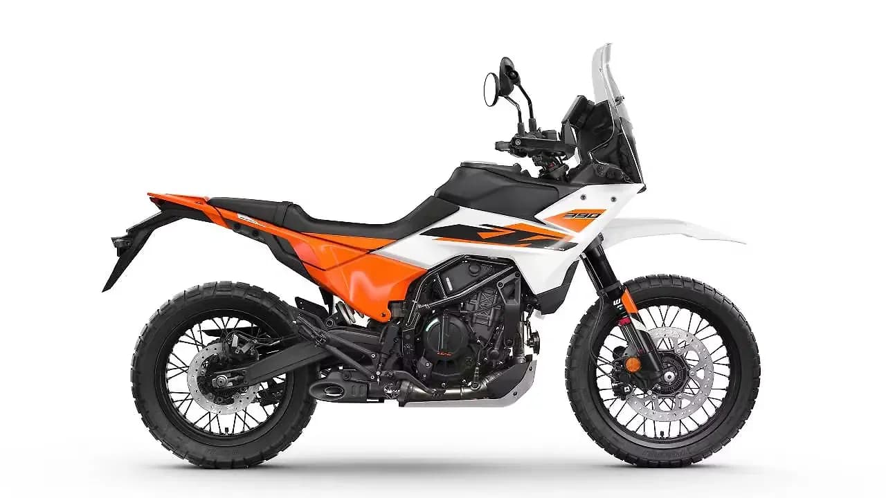 KTM 390 Adventure in Ceramic White