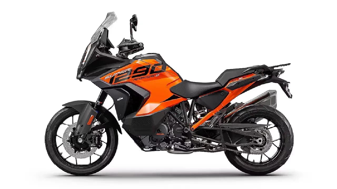 KTM 1290 Super Adventure S in Orange