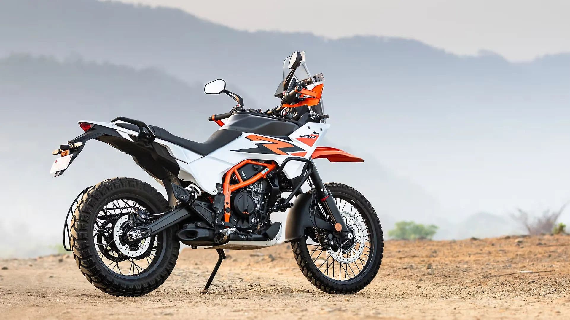 KTM 390 Adventure R Right Rear Three Quarter