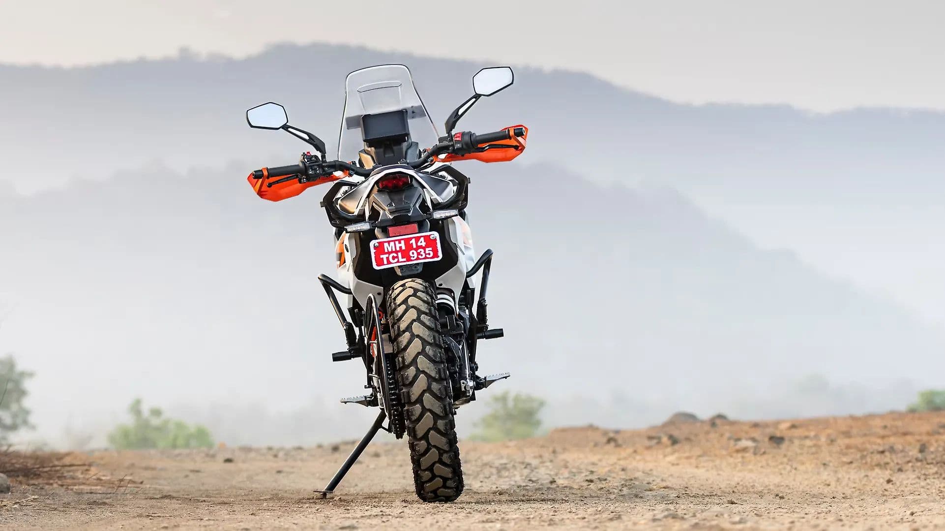 KTM 390 Adventure R Rear View