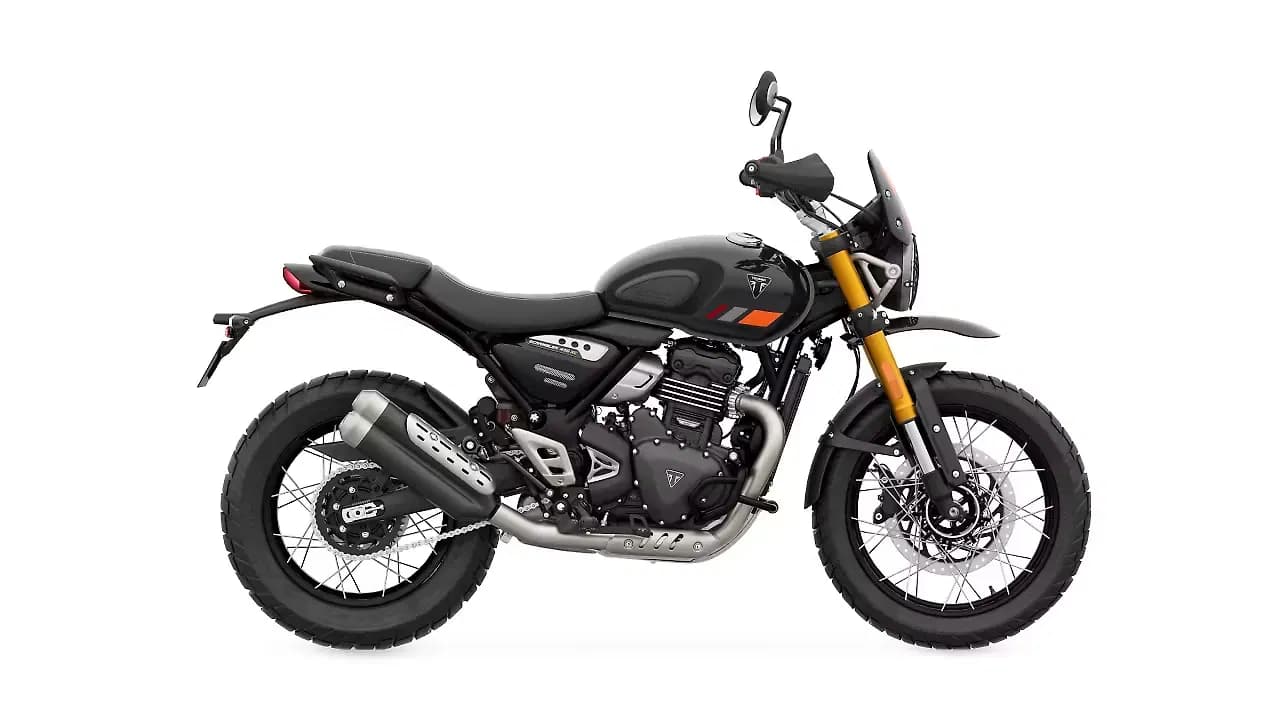 Triumph Scrambler 400 XC in Storm Grey