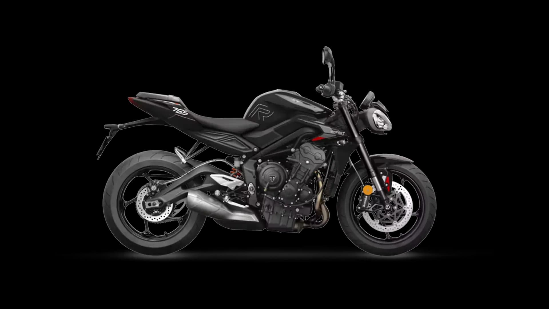 Triumph Street Triple R in Phantom Black