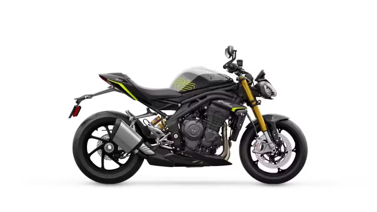 Triumph Speed Triple 1200 RS in Granite / Triumph Performance Yellow