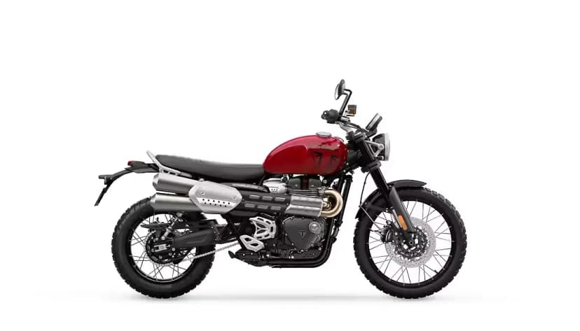 Triumph Scrambler 1200 in Carnival Red