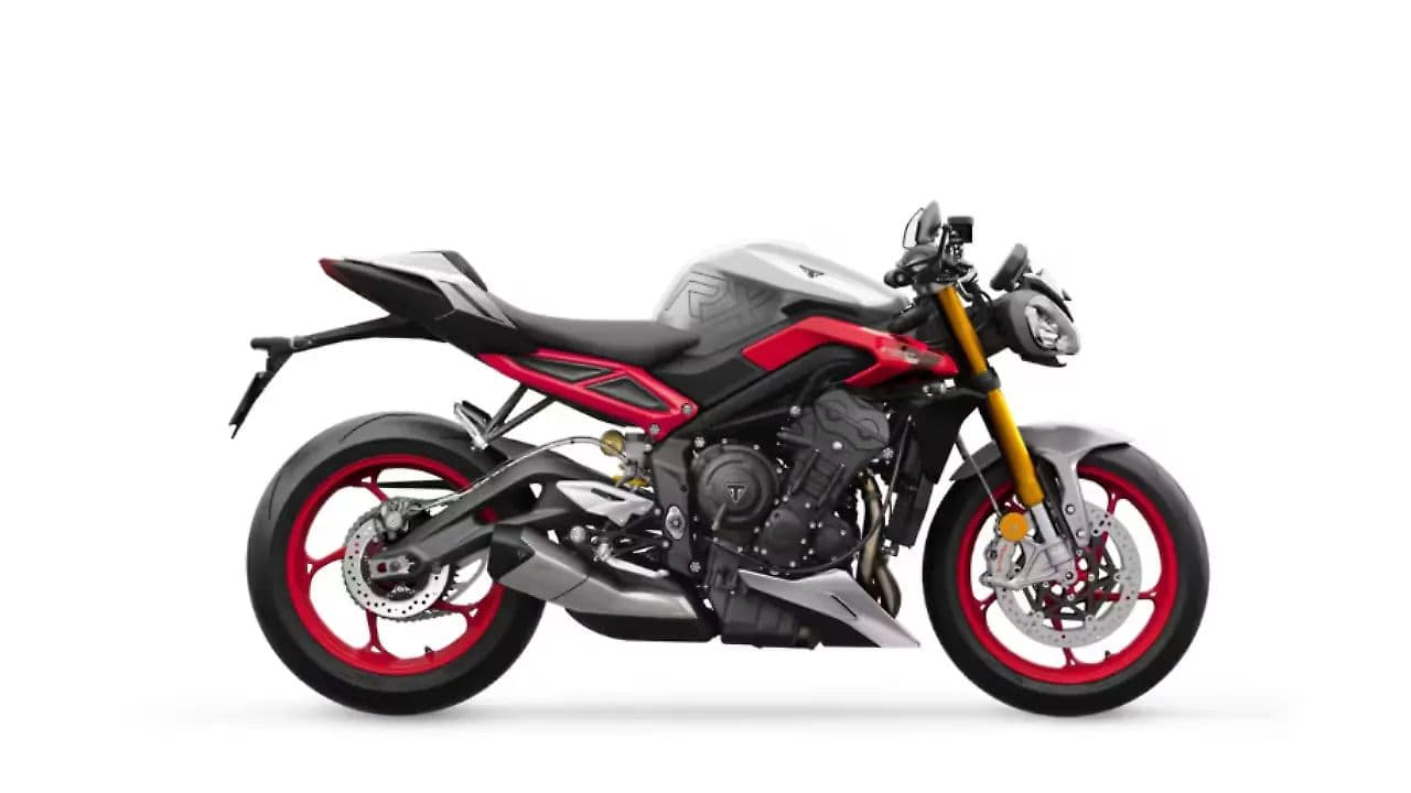 Triumph Street Triple RX in Matt Aluminium