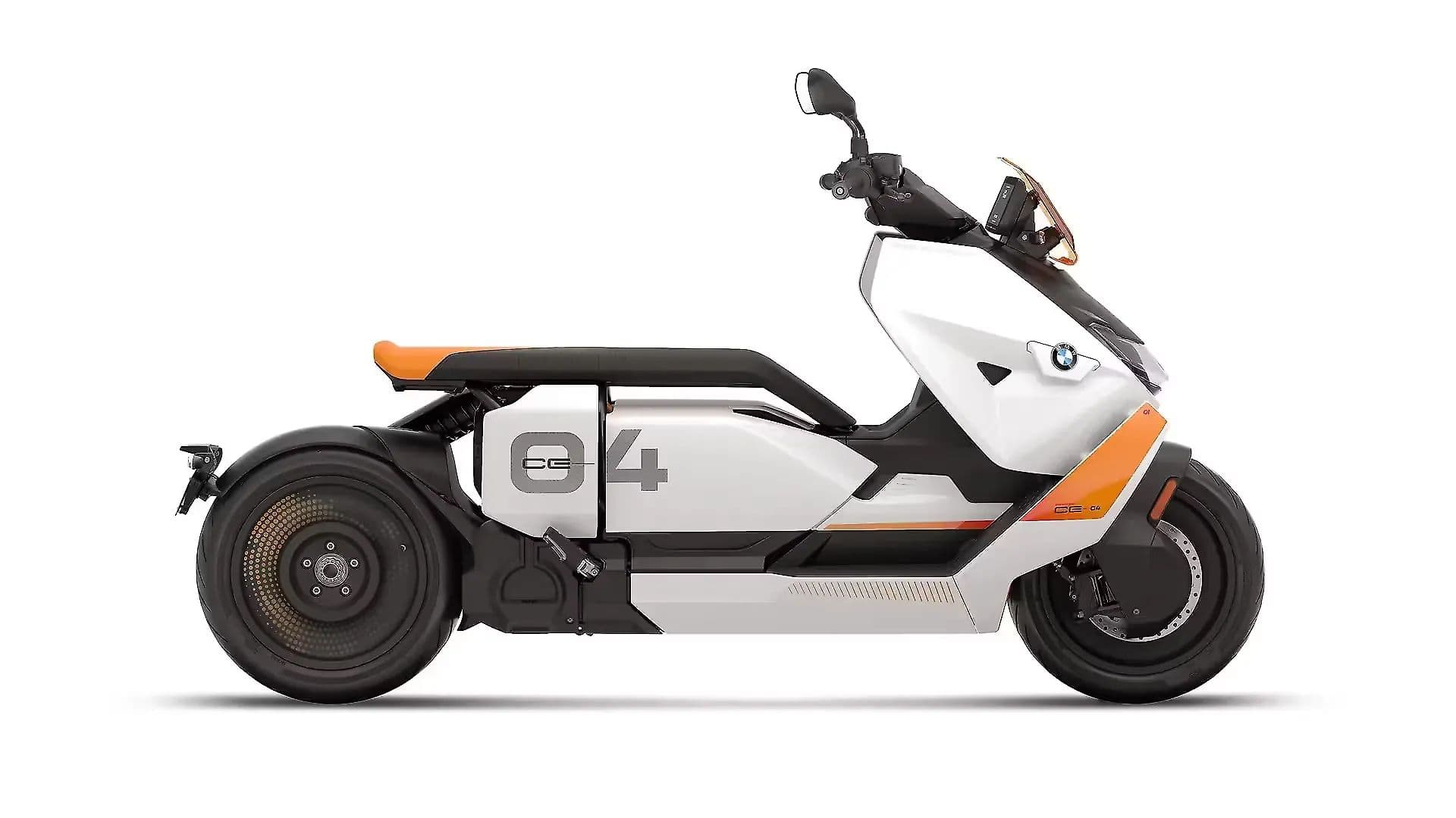 BMW CE 04 in Light White