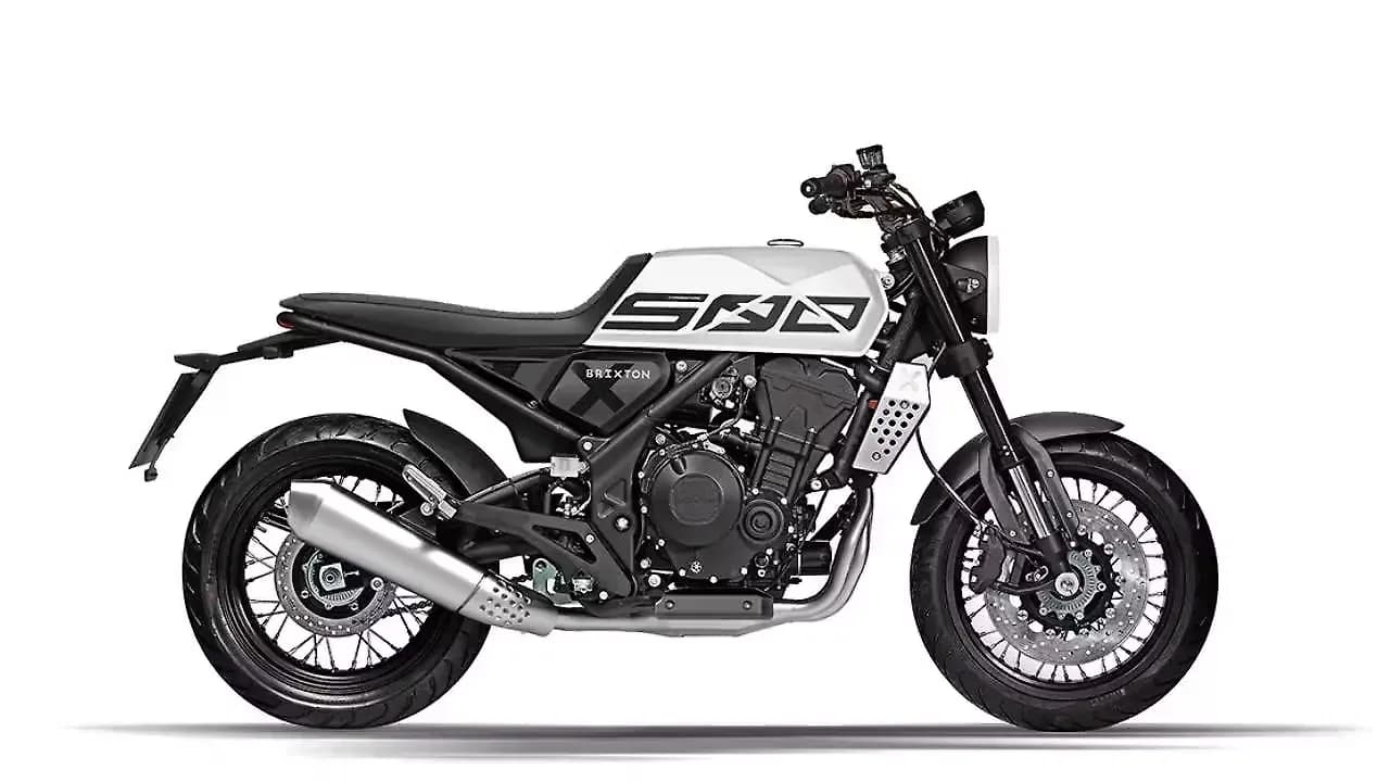 Brixton Motorcycles Crossfire 500 X in Bullet Silver