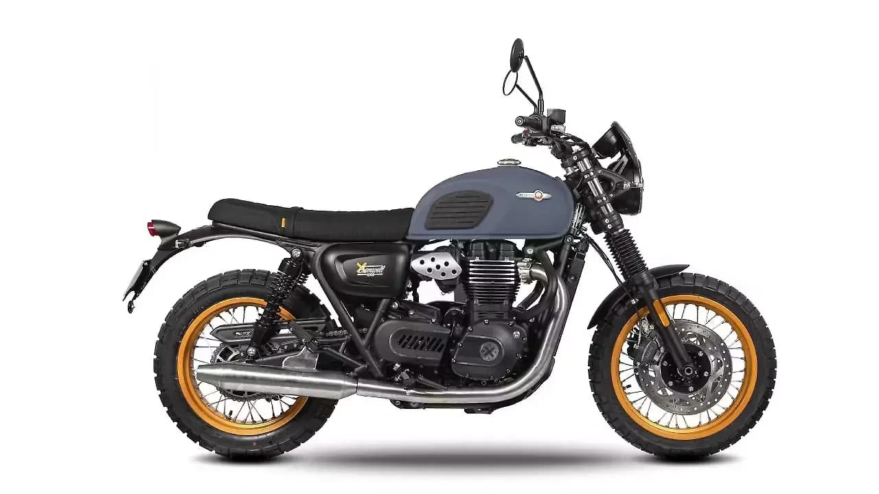 Brixton Motorcycles Cromwell 1200 X in Royal Blue