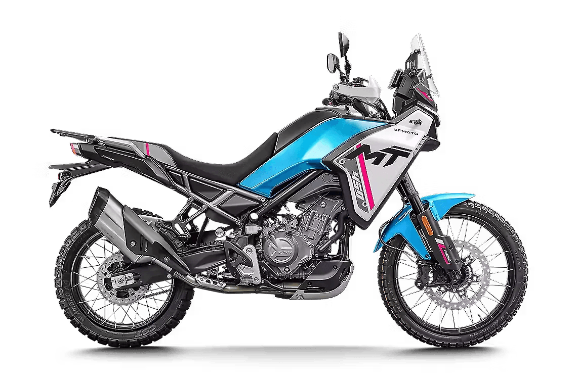CFMoto 450 MT in Blue and White