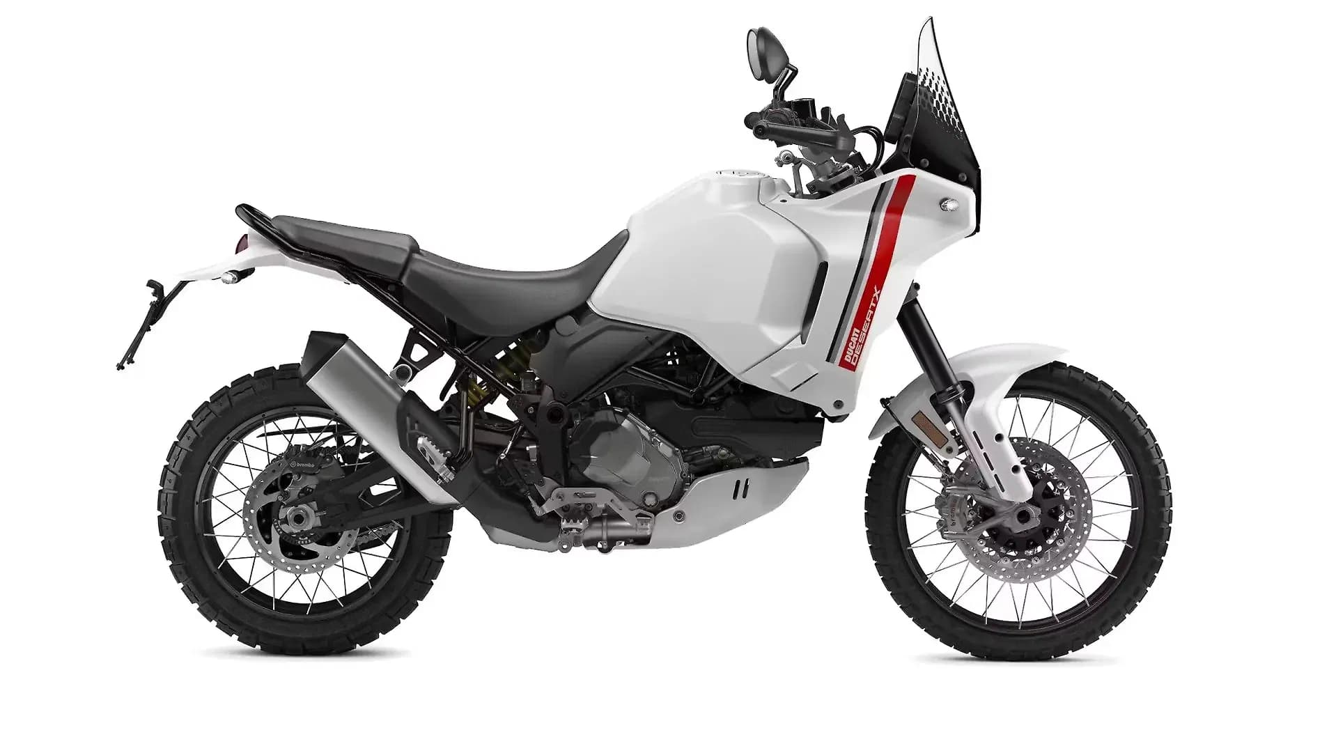 Ducati DesertX in Star White Silk