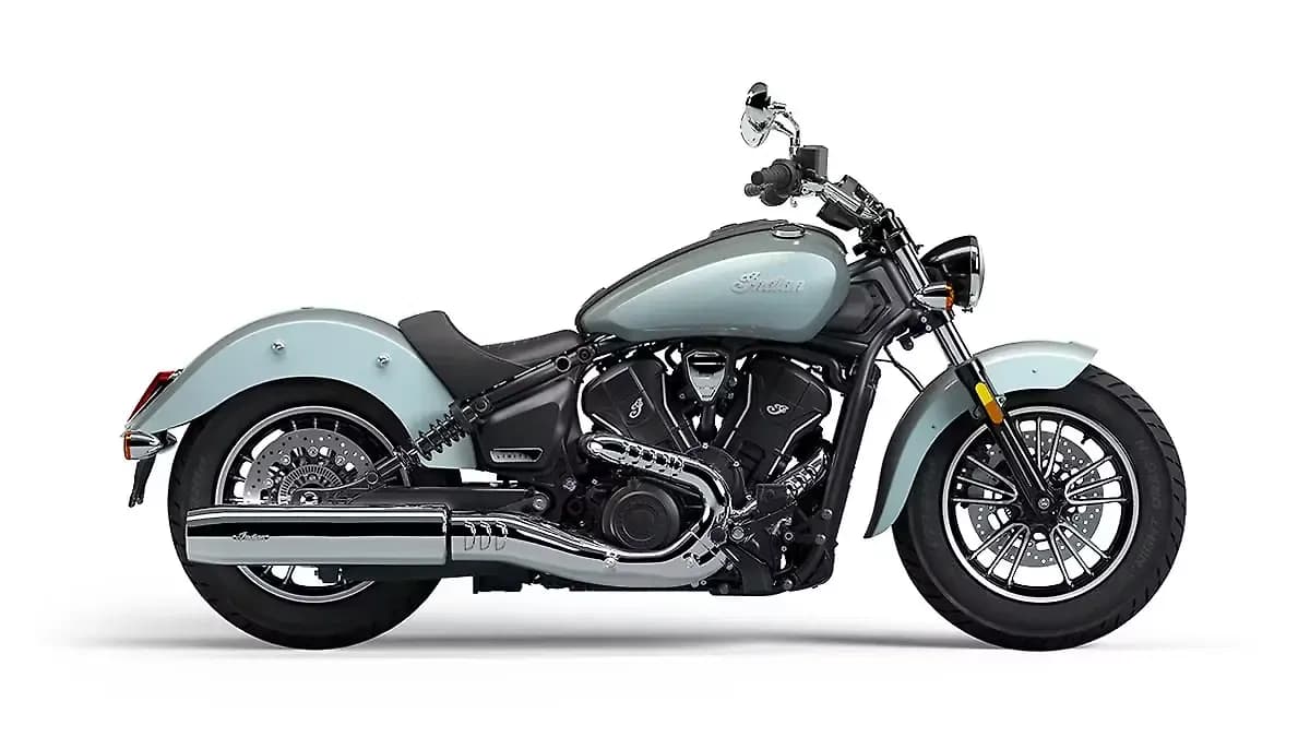 Indian Scout Sixty Classic in Frost Silver