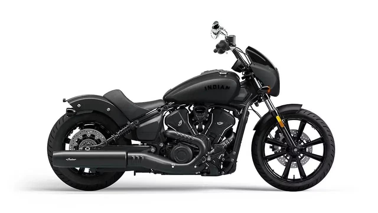 Indian Sport Scout Sixty in Black Smoke