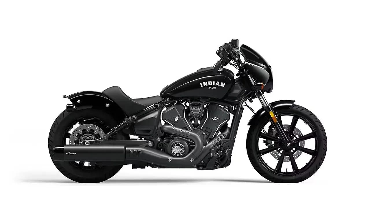 Indian Sport Scout in Black Metallic