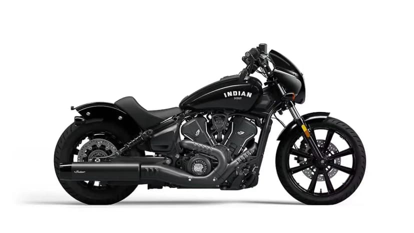 Indian Sport Scout in Black Metallic