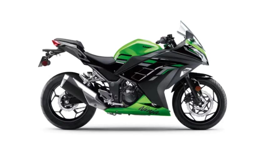 Kawasaki Ninja 300 in Candy Lime Green / Ebony