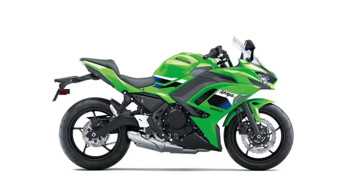 Kawasaki Ninja 650 in Lime Green